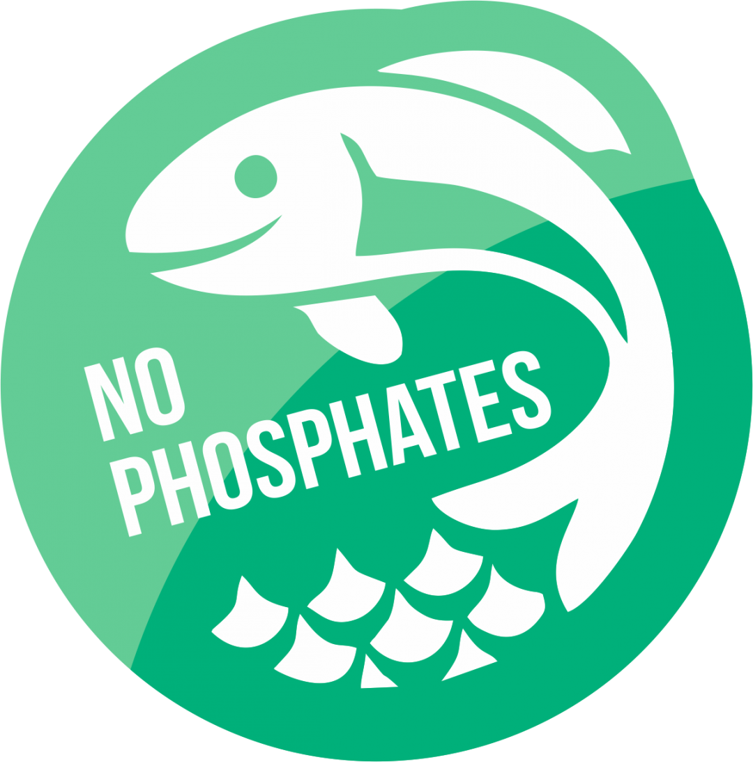 No Phosphates BUTTON | Ecologik